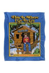 Steven Rhodes This Iis Where I Go Silky Touch Super Soft Throw Blanket - Size: Small - thumbnail 1