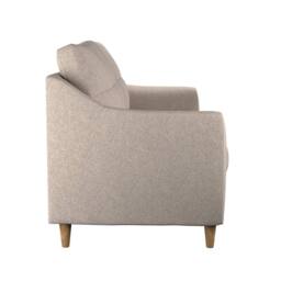 Furnishings For Less UK Baxter Tufted Fabric 3 Seater Sofa - Charcoal, Silver, Oatmeal or Sage in Beige - thumbnail 4