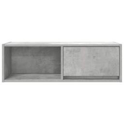 Berkfield Home TV Cabinets 2 pcs Concrete Grey 80x31x25.5 cm Engineered Wood - thumbnail 7