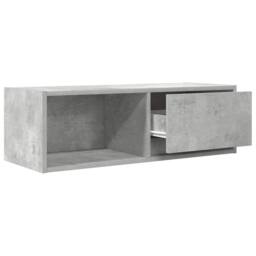 Berkfield Home TV Cabinets 2 pcs Concrete Grey 80x31x25.5 cm Engineered Wood - thumbnail 5