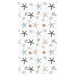 Berkfield Home Shower Roller Blind 130x240 cm Fabric Width 126 cm in Black - thumbnail 1