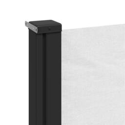 Berkfield Home Retractable Side Awning White 160x500 cm - thumbnail 7