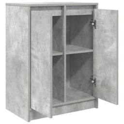 Berkfield Home Sideboard Concrete Grey 57x34x76 cm Engineered Wood - Size: 57 x 34 x 76 cm - thumbnail 5