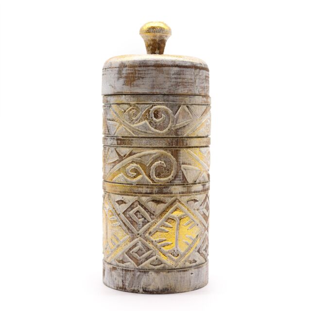 KDMD White & Gold - Tall Container - image 1
