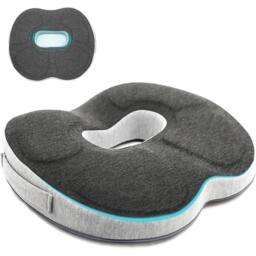 Kelvenix 1PC Memory Foam Seat Cushion Pillow in Grey - Size: 100 cm x 190 cm - thumbnail 1