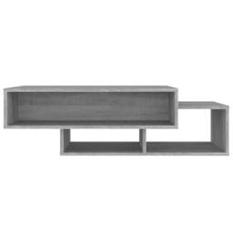 Berkfield Home Coffee Table Grey Sonoma 105x55x32 cm Engineered Wood - Size: 105 x 55 x 32 cm - thumbnail 4