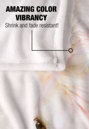 Reinders Unicorn Portrait Silky Touch Super Soft Throw Blanket 152 X 127 cm in White - thumbnail 4
