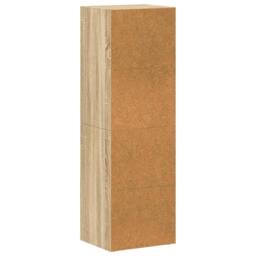 Berkfield Home Book Cabinet/TV Cabinet Sonoma Oak 36x30x114 cm Engineered Wood in Light Tan - Size: 36 x 30 x 114 cm - thumbnail 7