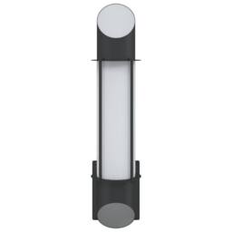 Berkfield Home Outdoor Wall Lights 2pcs Black Stainless Steel - thumbnail 4