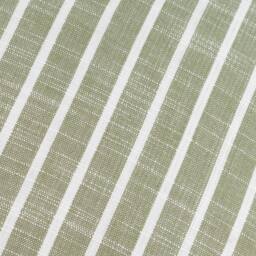 Yard Hessle Stripe 100% Cotton Outdoor Cushion in Green - Size: 45 cm x 45 cm - thumbnail 5
