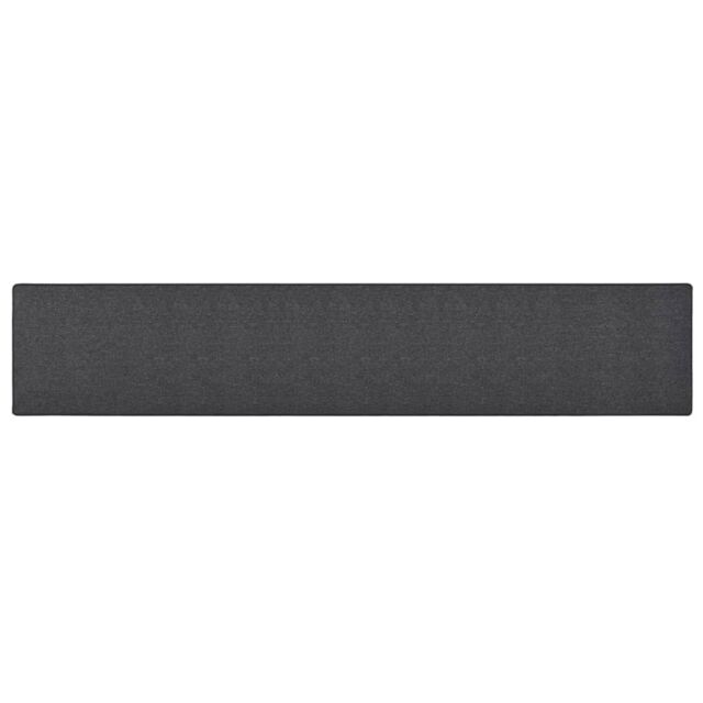 Berkfield Home Carpet Runner Anthracite 50x300 cm in Black - Size: 100 cm diameter - image 1