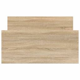 Berkfield Home Bed Frame Sonoma Oak 90x200 cm Engineered Wood in Light Oak - thumbnail 5
