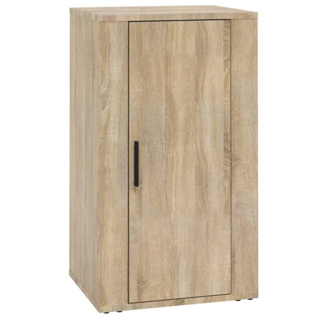 Berkfield Home Sideboard Sonoma Oak 40x33x70 cm Engineered Wood in Beige - Size: 40 x 33 x 70 cm - image 1