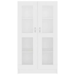 Berkfield Home Vitrine Cabinet White 82.5x30.5x150 cm Engineered Wood - thumbnail 6