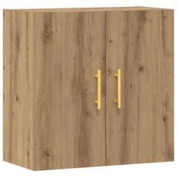 Berkfield Home Wall Cabinet Artisan Oak 60x31x60 cm Engineered Wood in Brown - Size: 60 x 31 x 60 cm - thumbnail 1