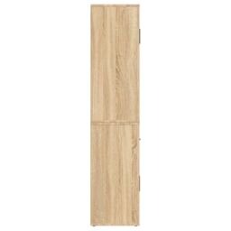 Berkfield Home Highboard Sonoma Oak Engineered Wood in Brown - thumbnail 9