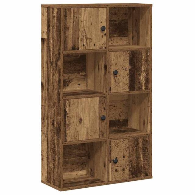 Berkfield Home Bookcase Old Wood 60x24x101.5 cm Engineered Wood in Brown - image 1