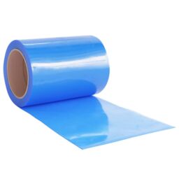 Berkfield Home Door Curtain Blue 300 mmx2.6 mm 10 m PVC - thumbnail 4