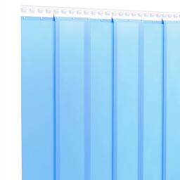 Berkfield Home Door Curtain Blue 300 mmx2.6 mm 10 m PVC - thumbnail 3