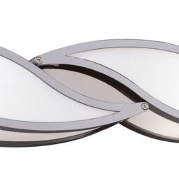 Netlighting Sintesys Wall Lamp GU10 2 Light Small Polished Chrome in Grey - thumbnail 3