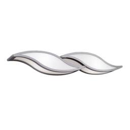 Netlighting Sintesys Wall Lamp GU10 2 Light Small Polished Chrome in Grey - thumbnail 1