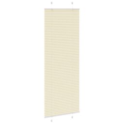 Berkfield Home Pleated Blind Cream 70x200 cm Fabric Width 69.4 cm Polyester - thumbnail 3