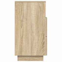 Berkfield Home Bedside Cabinets 2 pcs with 2 Drawers Sonoma Oak 36x36x68 cm in Brown - Size: 36 x 36 x 68 cm - thumbnail 7