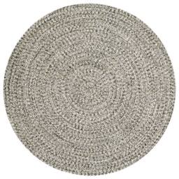 THE RUGS Indoor Outdoor Trenzado Rug Polypropylene Bordered Plain Design in Cream - Size: 200 cm x 290 cm - thumbnail 8