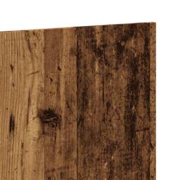 Berkfield Home Bed Headboard Old Wood 160x1.5x80 cm Engineered Wood in Brown - thumbnail 5