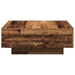 Berkfield Home Coffee Table - Old Wood - 80x80x31 cm - Engineered Wood in Brown - Size: 80 x 80 x 31 cm - thumbnail 8