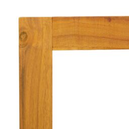 Berkfield Home Garden Side Table 43x36x40 cm Solid Wood Teak in Brown - Size: 43 x 36 x 40 cm - thumbnail 8