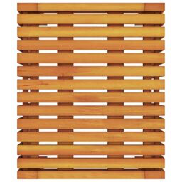 Berkfield Home Garden Side Table 43x36x40 cm Solid Wood Teak in Brown - Size: 43 x 36 x 40 cm - thumbnail 7