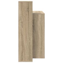 Berkfield Home Writing Desk Sonoma Oak Particle board Medium in Brown - thumbnail 5