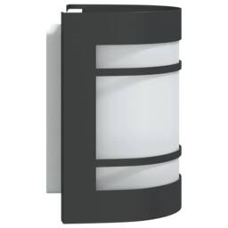 Berkfield Home Outdoor Wall Lights 2pcs Black Stainless Steel - thumbnail 5