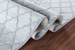 Desire Rugs Ivy Anti-Slip Trellis Design Doormat - Machine Washable for Easy Care in Dark Grey - Size: 40 cm x 60 cm - thumbnail 3