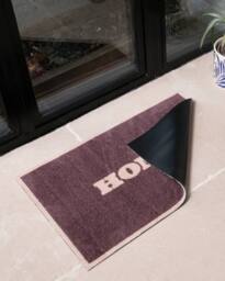 Artsy Mats Neutral Home Indoor Washable Doormat in Brown - Size: 50 cm x 80 cm - thumbnail 2