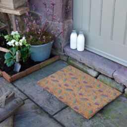 Artsy Mats Crystal Pattern Doormat (60 x 40cm) in Brown - Size: 40 cm x 60 cm - thumbnail 3
