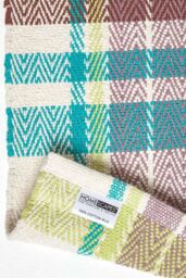 Homescapes Wilson Handwoven Tartan Cotton Hall Runner, 66 x 200 cm - Size: 66 cm x 200 cm - thumbnail 5