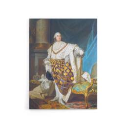 "Artery8 Duplessis King Louis XVI Royal Portrait Canvas Wall Art Print - Size: W18"" x H24""" - thumbnail 1