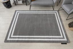 RugsX Hampton Rug in Grey - Size: 160 cm x 220 cm - thumbnail 5