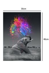 Living and Home Diamond Painting Livingroom Cross Stitch Small Elephant Brick Stick Diamond Painting - thumbnail 6