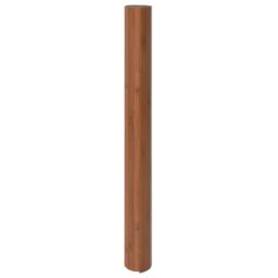 Berkfield Home Rug Rectangular Brown 100x300 cm Bamboo - Size: Medium - thumbnail 3
