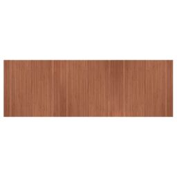 Berkfield Home Rug Rectangular Brown 100x300 cm Bamboo - Size: Medium - thumbnail 2