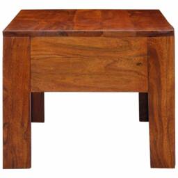 Berkfield Home Coffee Table 90x50x40 cm Solid Wood Acacia in Brown - Size: 90 x 50 x 40 cm - thumbnail 3