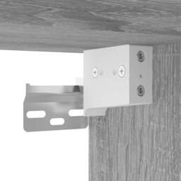 Berkfield Home Wall Mounted Cabinets 2 pcs Grey Sonoma Engineered Wood - thumbnail 9