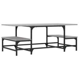 Berkfield Home Decorative Coffee Table Grey Sonoma 100x50.5x40 cm Engineered Wood - thumbnail 6