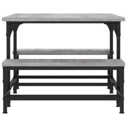Berkfield Home Decorative Coffee Table Grey Sonoma 100x50.5x40 cm Engineered Wood - thumbnail 5
