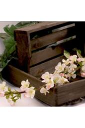 KDMD Pearl Cherry Blossom Spray Cream Pink 115cm