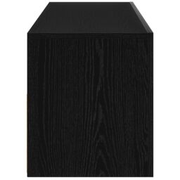 Berkfield Home TV Cabinets with LED Lights 2 pcs Black Oak 75x35x40 cm Engineered Wood - Size: 75 x 35 x 40 cm - thumbnail 8