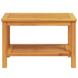 Berkfield Home Coffee Table 90x50x45 cm Solid Acacia Wood in Brown - Size: 90 x 50 x 45 cm - thumbnail 4